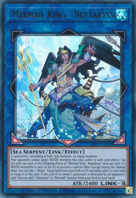 Image for Mermail King - Neptabyss (25LP-EN013) (25LP) - YuGiOh