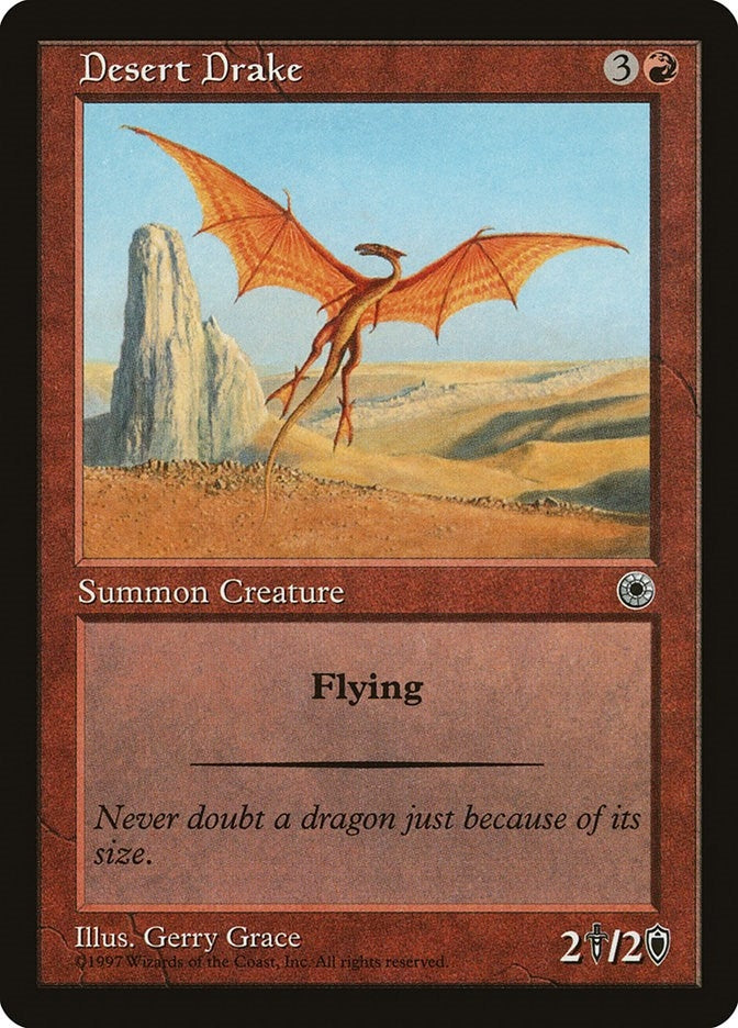 Image for Desert Drake (Portal) - Magic: The Gathering