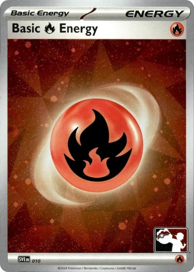 Image for Basic Fire Energy - 010 (Cosmos Holo) (010) - Pokemon