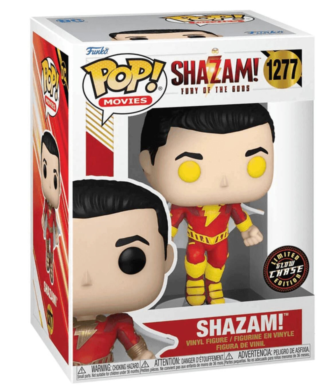 Image for Shazam! Fury of the Gods: Shazam! (Glow in the Dark) (Limited Edition Chase) - Funko