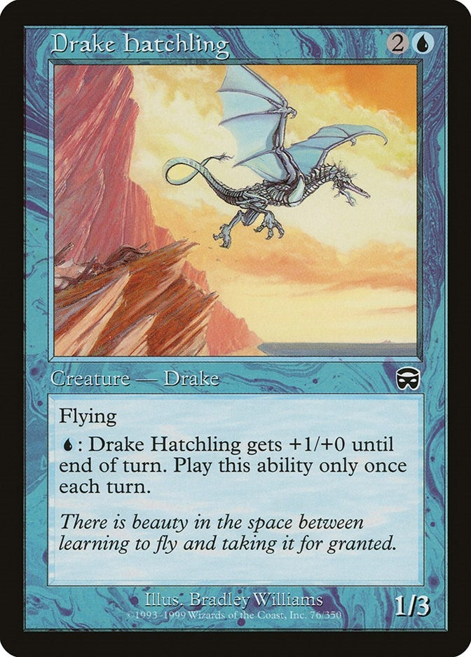 Image for Drake Hatchling (76) (Mercadian Masques) - Magic: The Gathering
