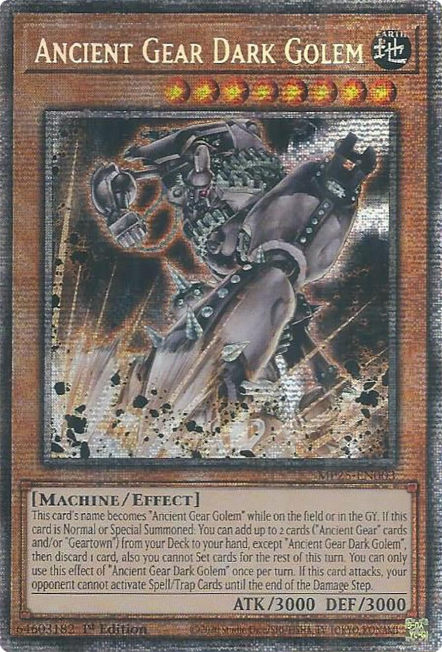 Image for Ancient Gear Dark Golem (MP25-EN003) (MP25) - YuGiOh