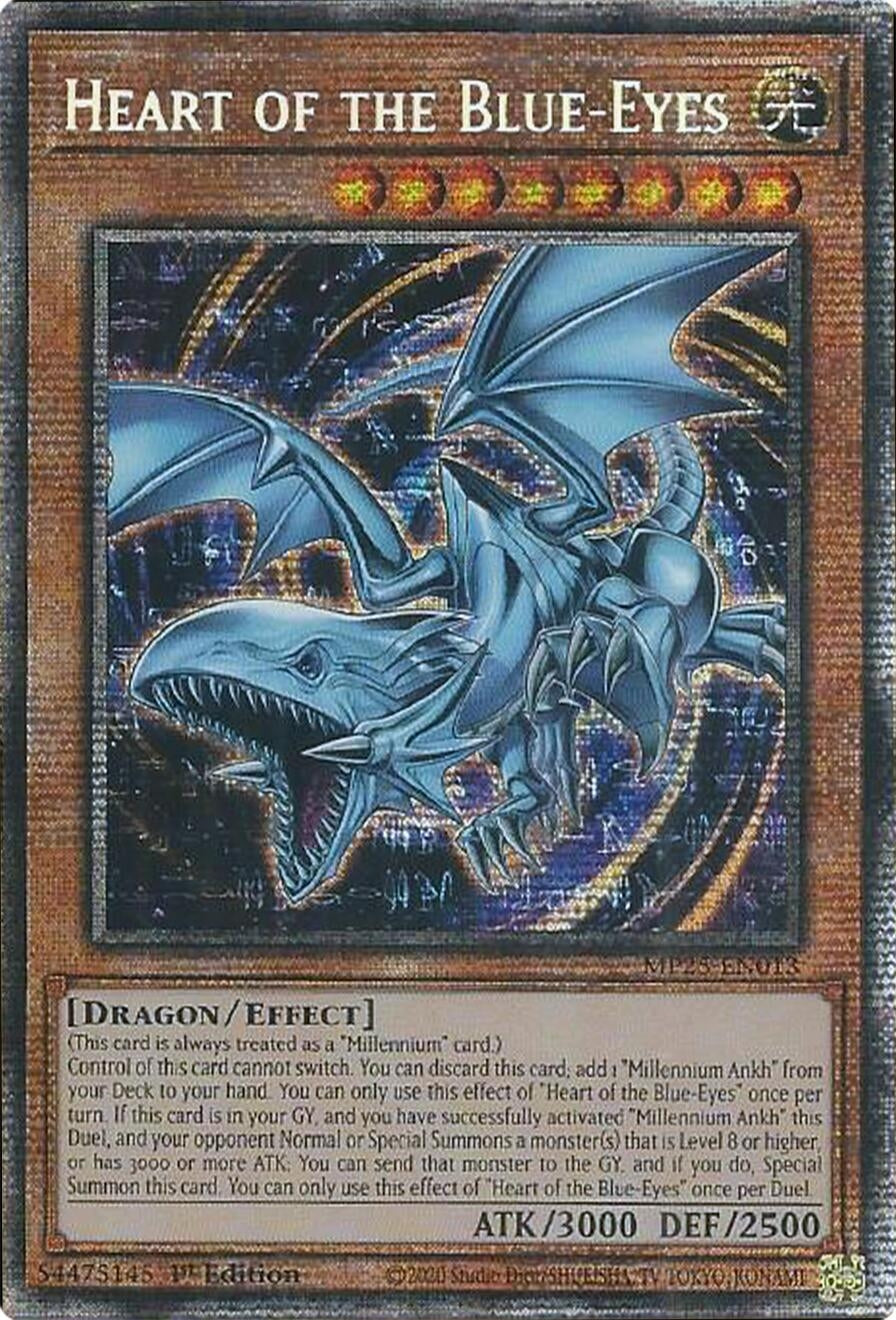 Image for Heart of the Blue-Eyes (MP25-EN013) (MP25) - YuGiOh
