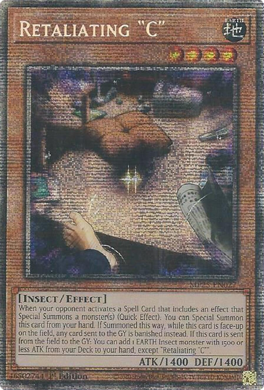 Image for Retaliating "C" (MP25-EN027) (MP25) - YuGiOh