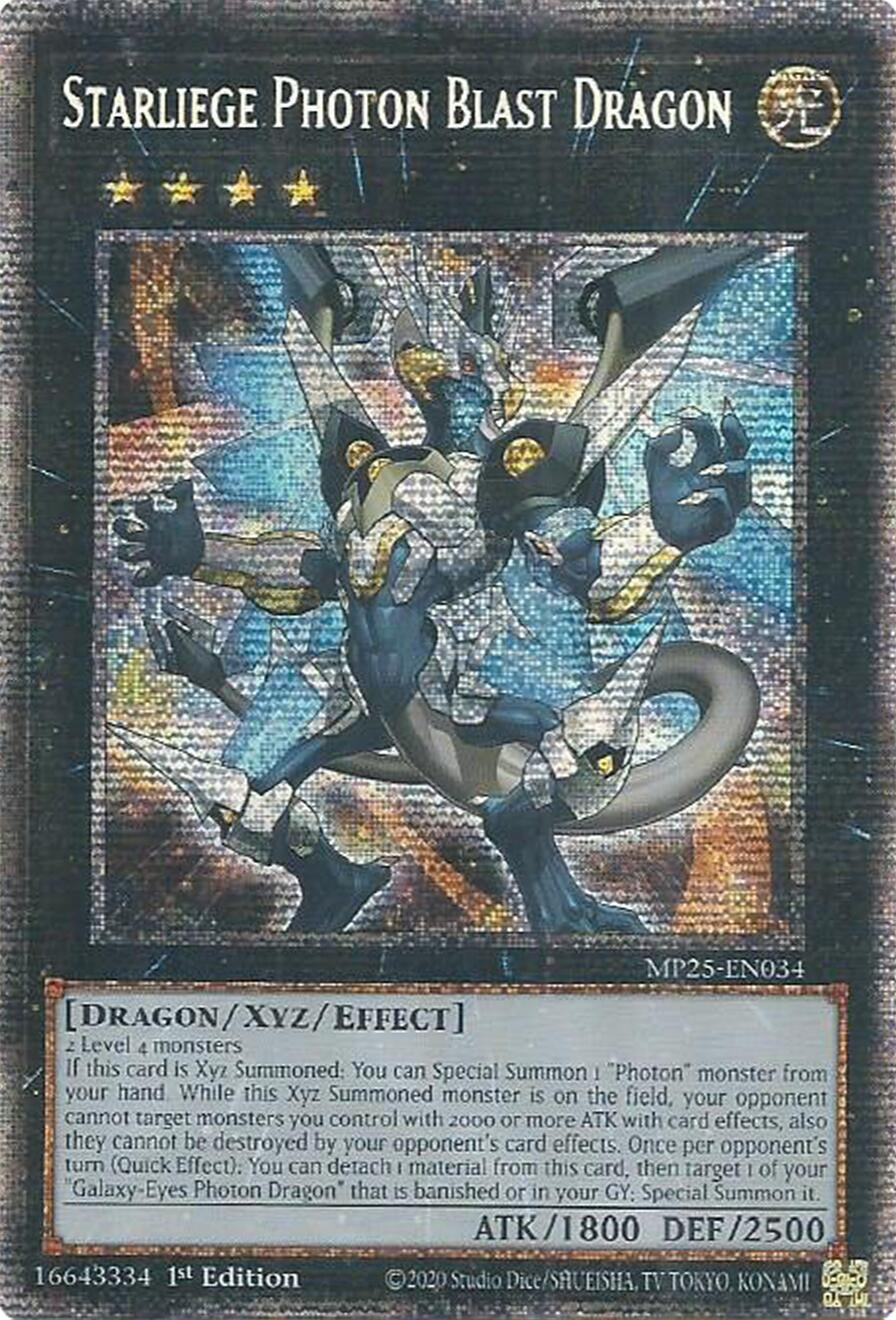 Image for Starliege Photon Blast Dragon (MP25-EN034) (MP25) - YuGiOh