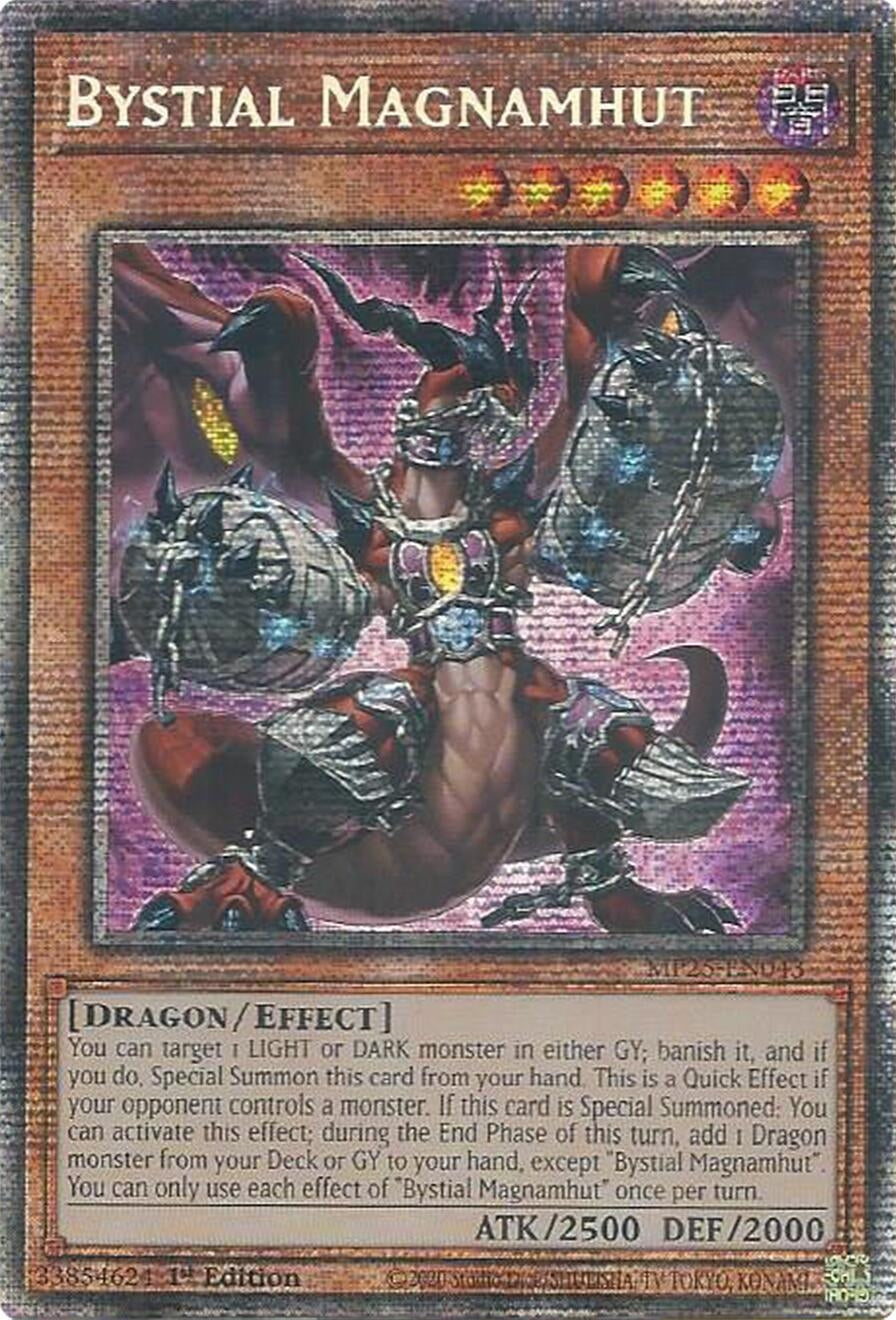 Image for Bystial Magnamhut (MP25-EN043) (MP25) - YuGiOh