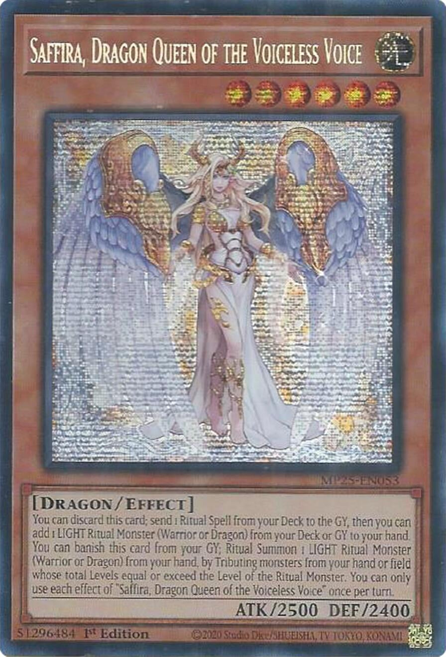 Saffira, Dragon Queen of the Voiceless Voice (MP25-EN053) (MP25)