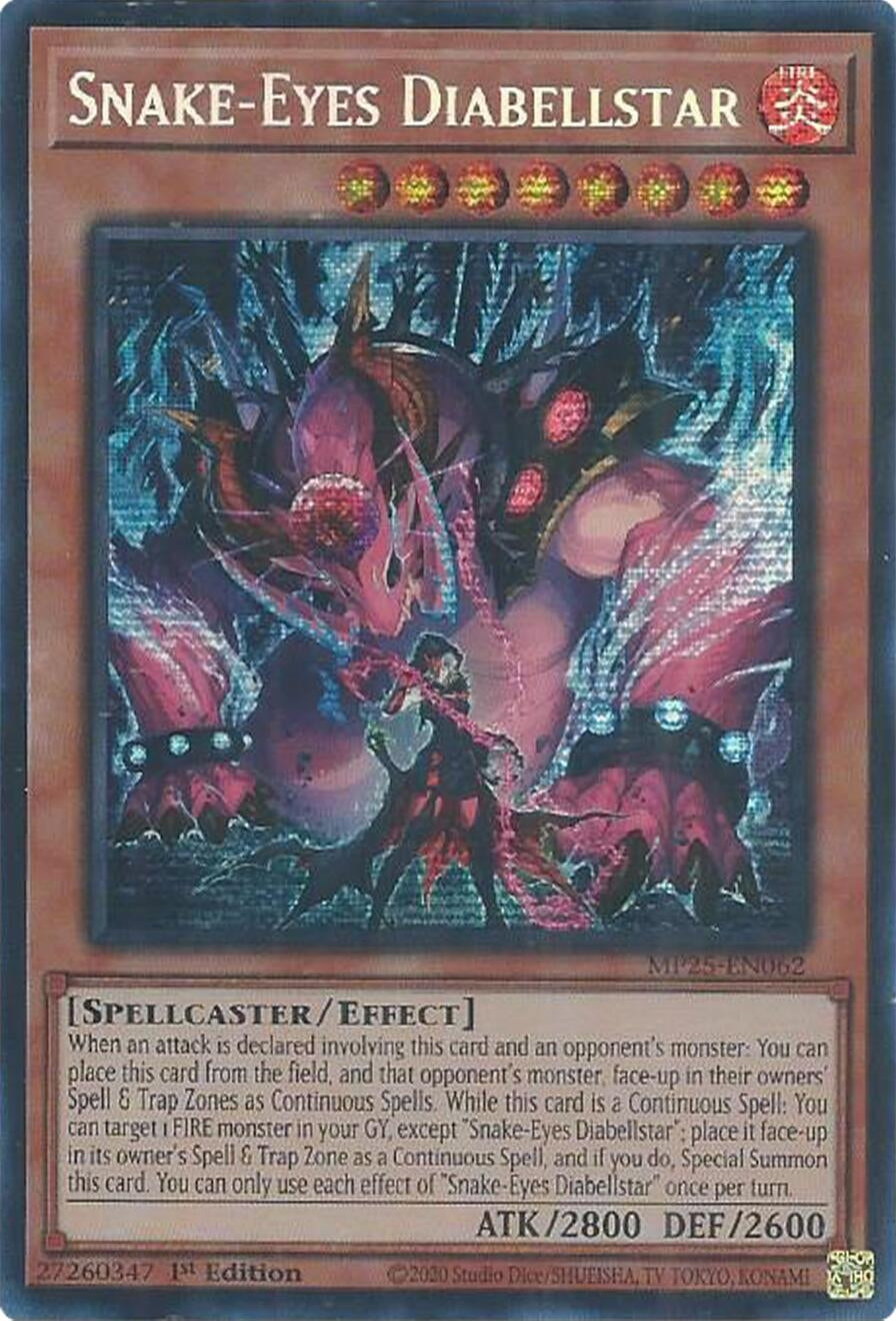 Snake-Eyes Diabellstar (MP25-EN062) (MP25)