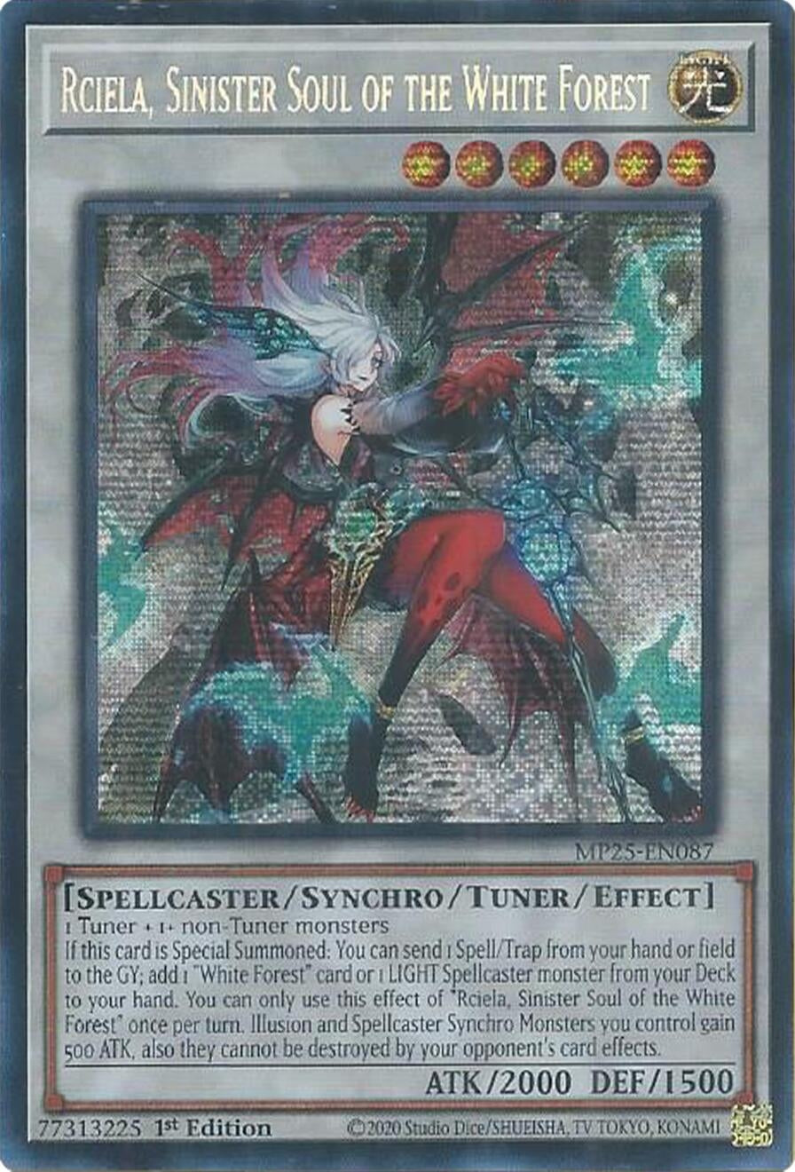 Rciela, Sinister Soul of the White Forest (MP25-EN087) (MP25)