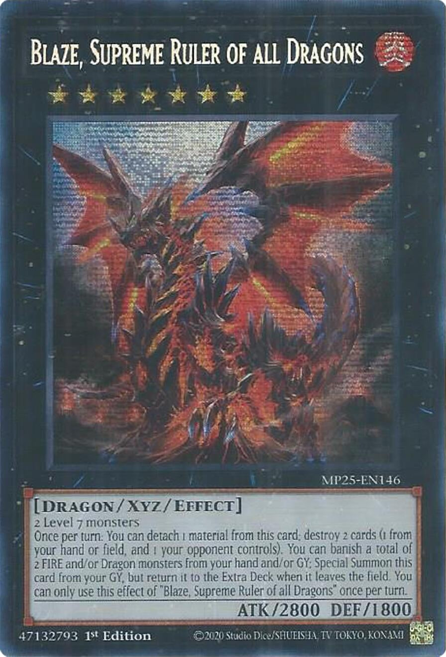 Blaze, Supreme Ruler of all Dragons (MP25-EN146) (MP25)