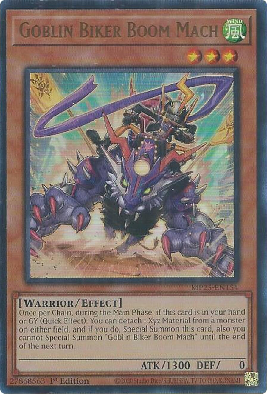 Image for Goblin Biker Boom Mach (MP25-EN154) (MP25) - YuGiOh