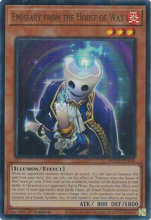 Image for Emissary from the House of Wax (MP25-EN160) (MP25) - YuGiOh