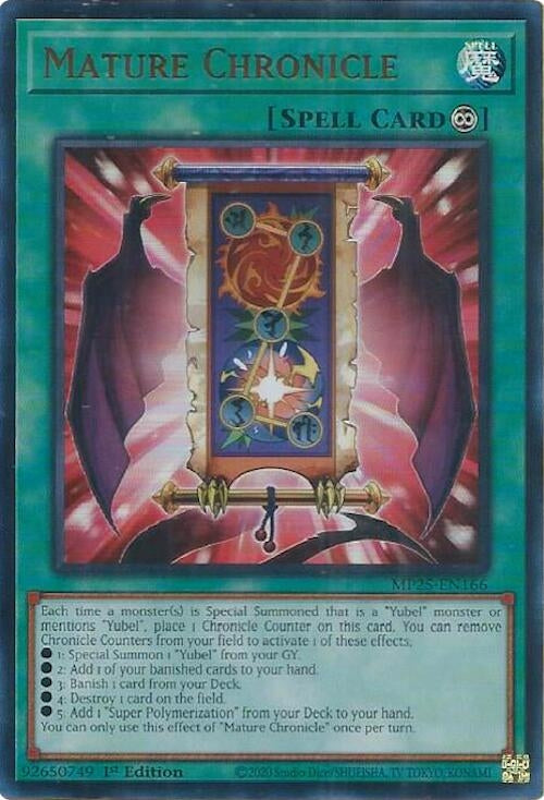 Image for Mature Chronicle (MP25-EN166) (MP25) - YuGiOh