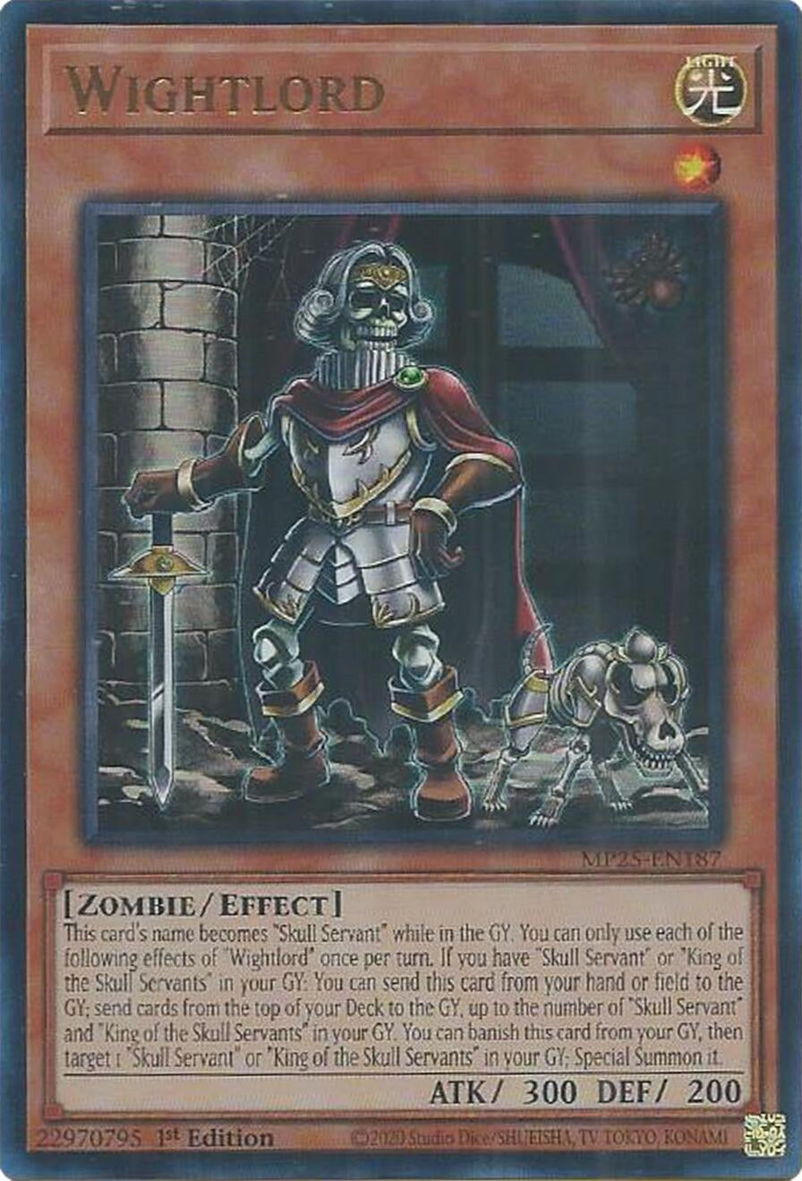 Image for Wightlord (MP25-EN187) (MP25) - YuGiOh