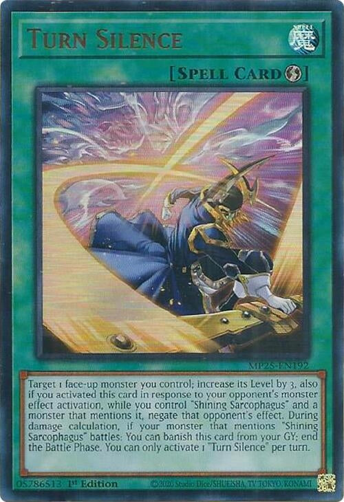 Image for Turn Silence (MP25-EN192) (MP25) - YuGiOh