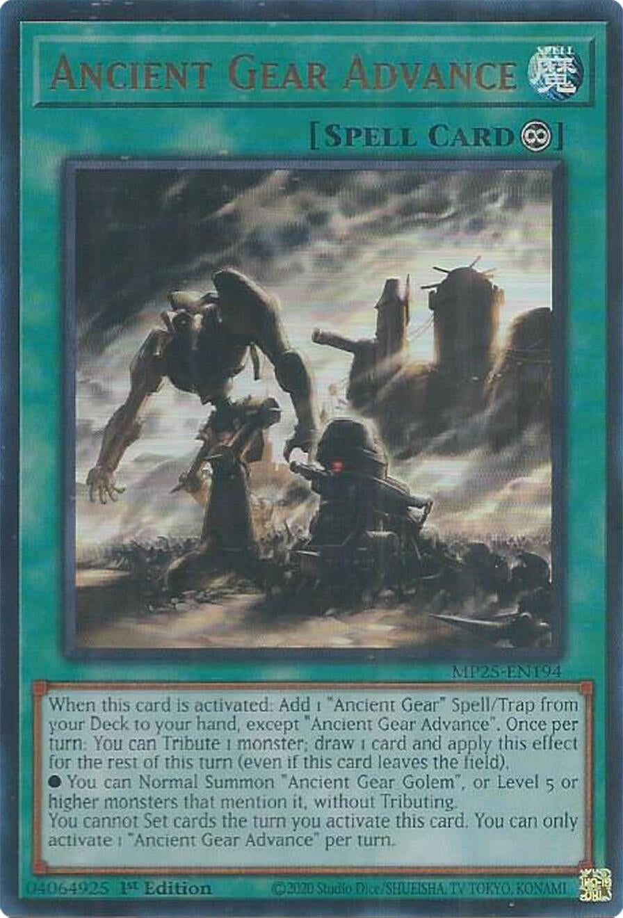 Ancient Gear Advance (MP25-EN194) (MP25)