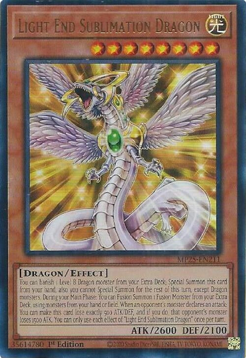 Image for Light End Sublimation Dragon (MP25-EN211) (MP25) - YuGiOh