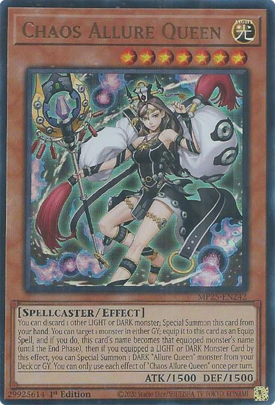Image for Chaos Allure Queen (MP25-EN242) (MP25) - YuGiOh