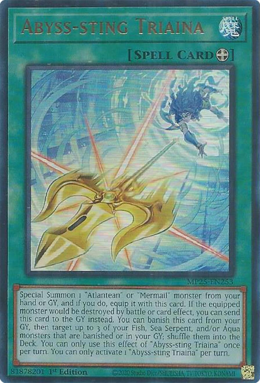 Image for Abyss-sting Triaina (MP25-EN253) (MP25) - YuGiOh