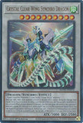 Image for Crystal Clear Wing Synchro Dragon (MP25-EN276) (MP25) - YuGiOh