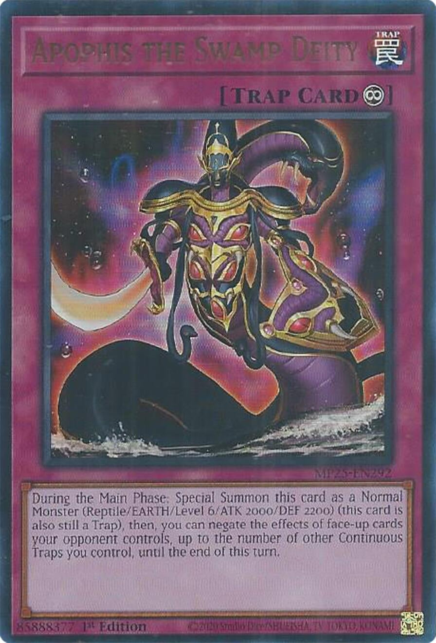 Image for Apophis the Swamp Deity (MP25-EN292) (MP25) - YuGiOh