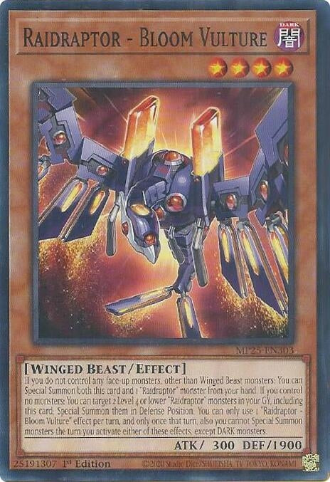 Image for Raidraptor - Bloom Vulture (MP25-EN303) (MP25) - YuGiOh