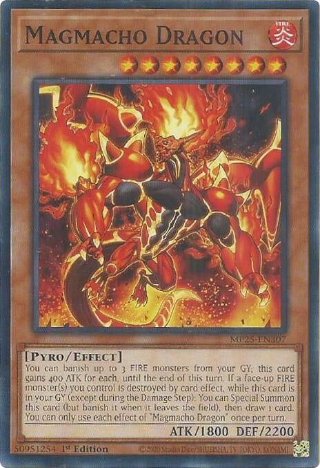 Image for Magmacho Dragon (MP25-EN307) (MP25) - YuGiOh