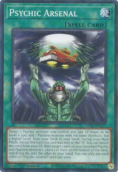 Image for Psychic Arsenal (MP25-EN327) (MP25) - YuGiOh