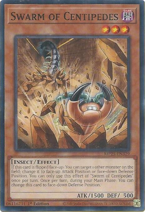 Image for Swarm of Centipedes (MP25-EN329) (MP25) - YuGiOh