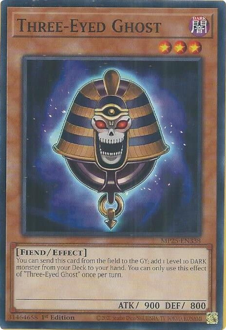 Image for Three-Eyed Ghost (MP25-EN338) (MP25) - YuGiOh