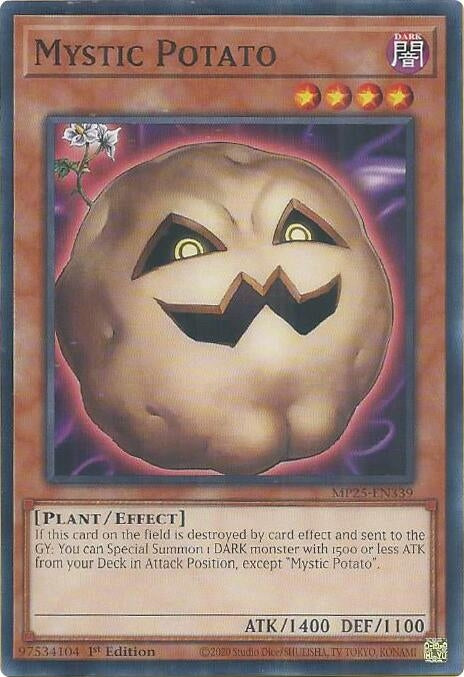 Image for Mystic Potato (MP25-EN339) (MP25) - YuGiOh