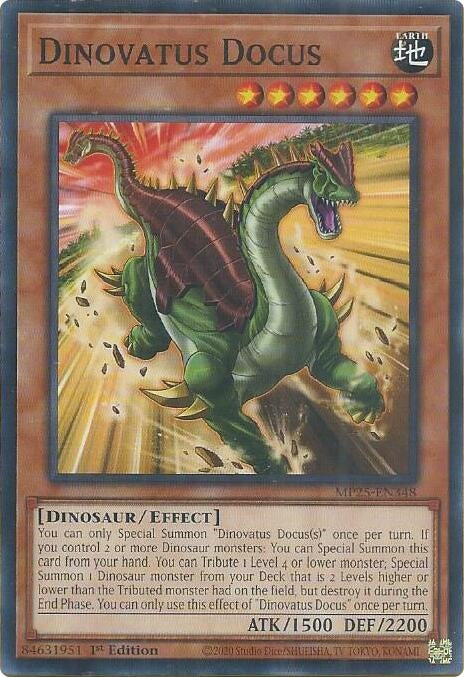 Image for Dinovatus Docus (MP25-EN348) (MP25) - YuGiOh