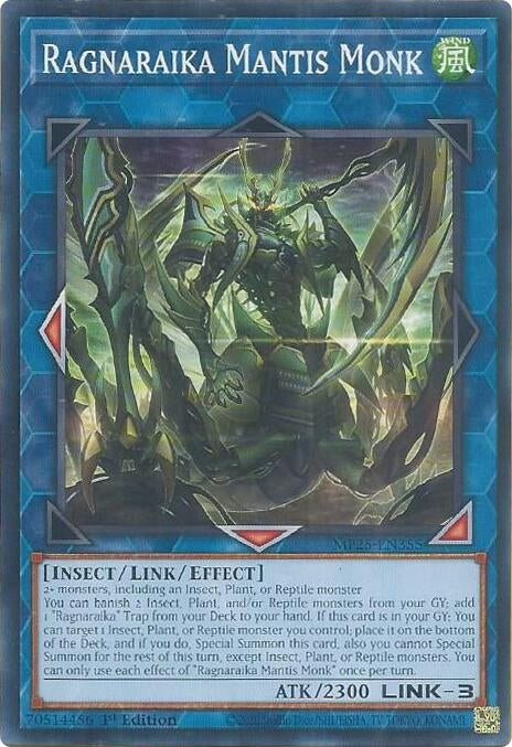 Image for Ragnaraika Mantis Monk (MP25-EN355) (MP25) - YuGiOh