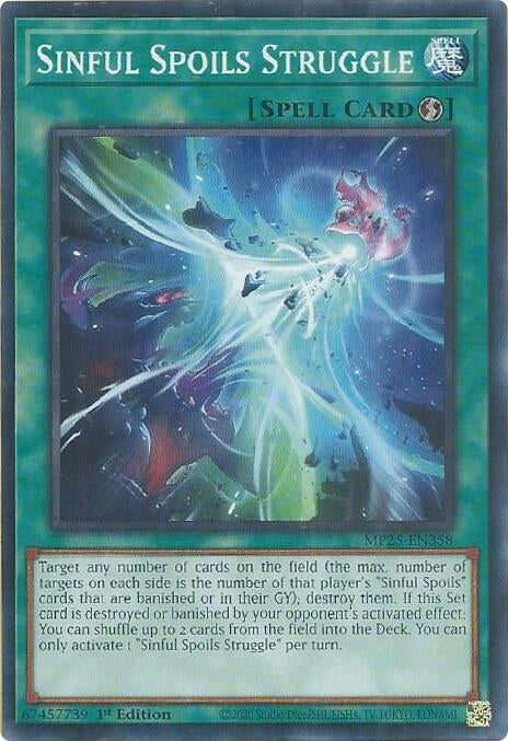 Image for Sinful Spoils Struggle (MP25-EN358) (MP25) - YuGiOh