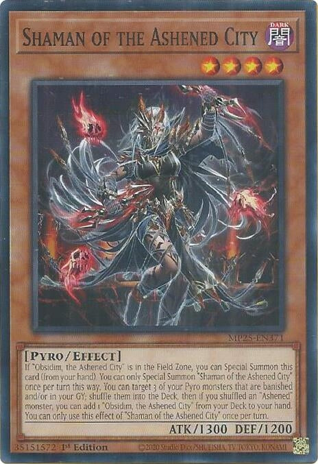 Image for Shaman of the Ashened City (MP25-EN371) (MP25) - YuGiOh