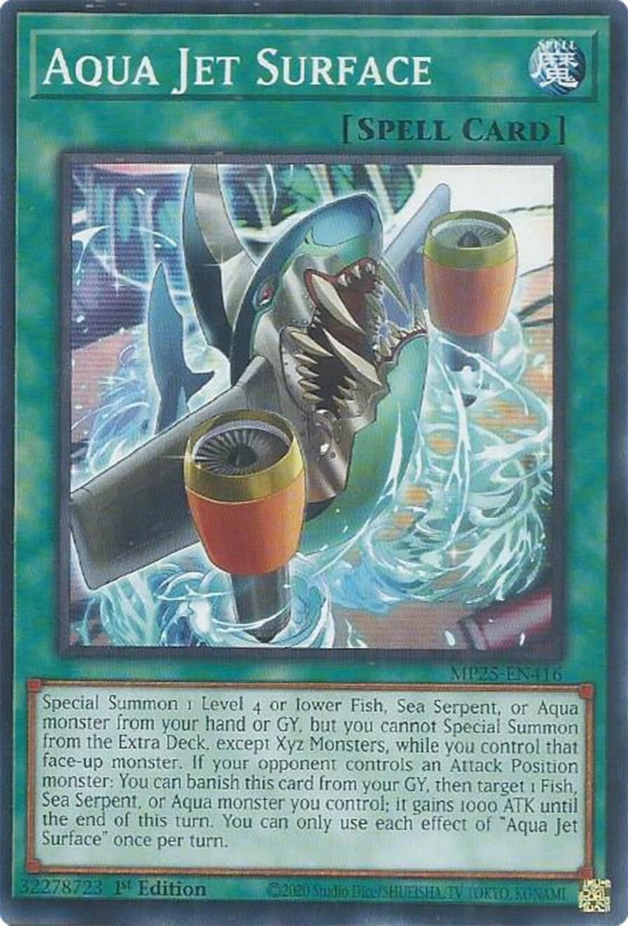 Image for Aqua Jet Surface (MP25-EN416) (MP25) - YuGiOh
