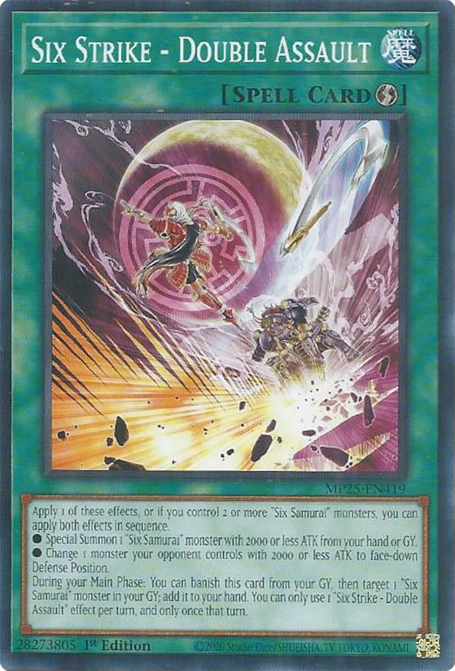Image for Six Strike - Double Assault (MP25-EN419) (MP25) - YuGiOh