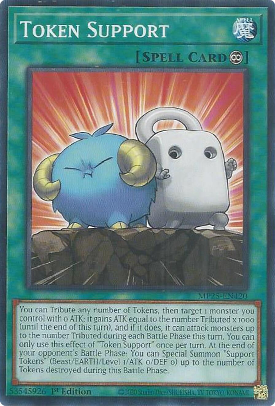 Image for Token Support (MP25-EN420) (MP25) - YuGiOh