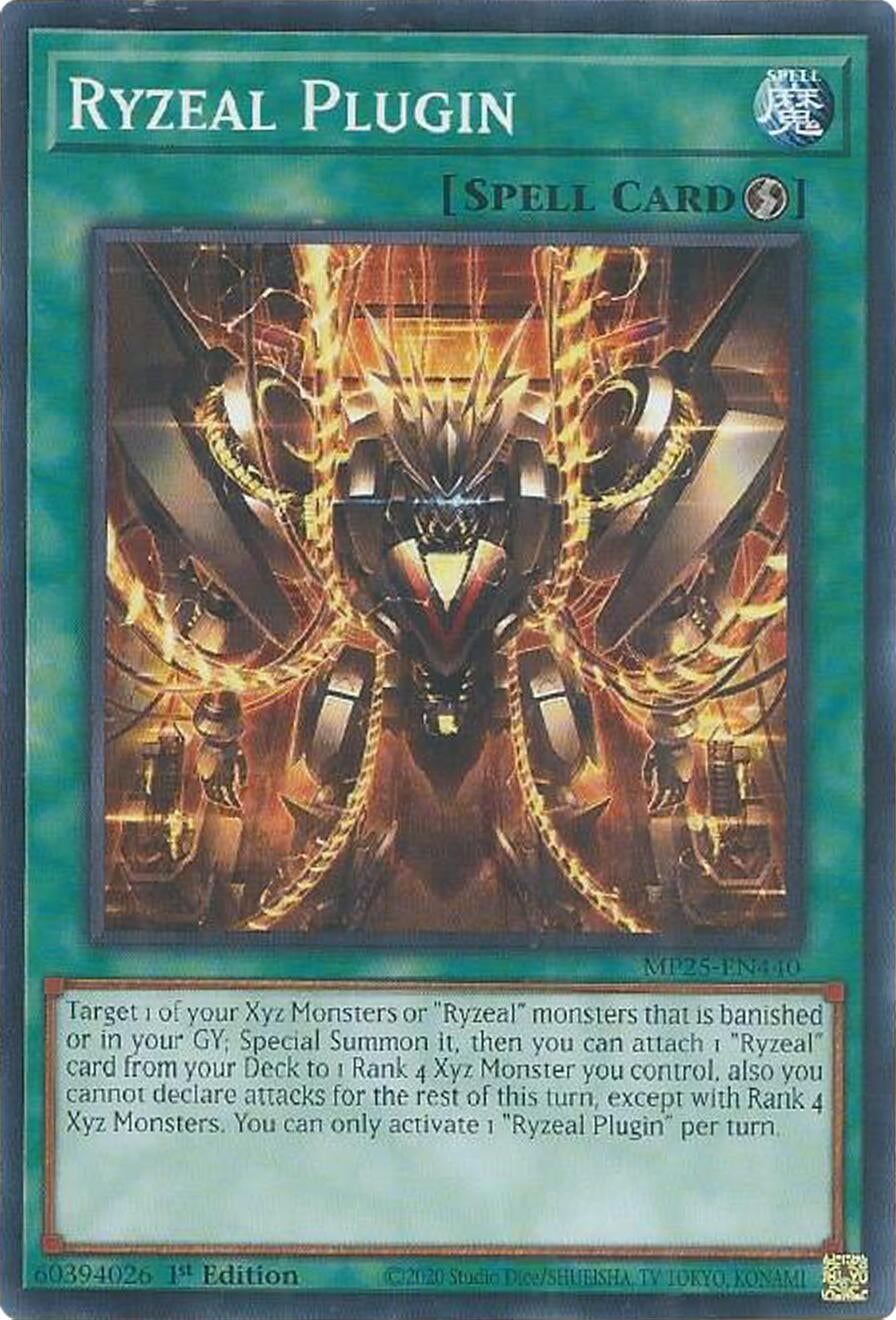 Image for Ryzeal Plugin (MP25-EN440) (MP25) - YuGiOh