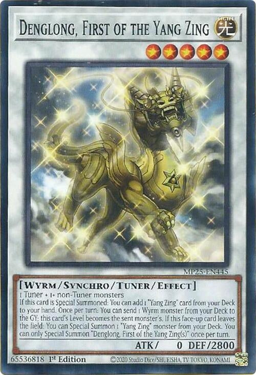 Image for Denglong, First of the Yang Zing (MP25-EN445) (MP25) - YuGiOh