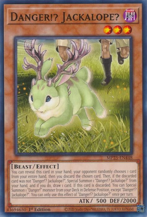 Image for Danger!? Jackalope? (MP25-EN448) (MP25) - YuGiOh
