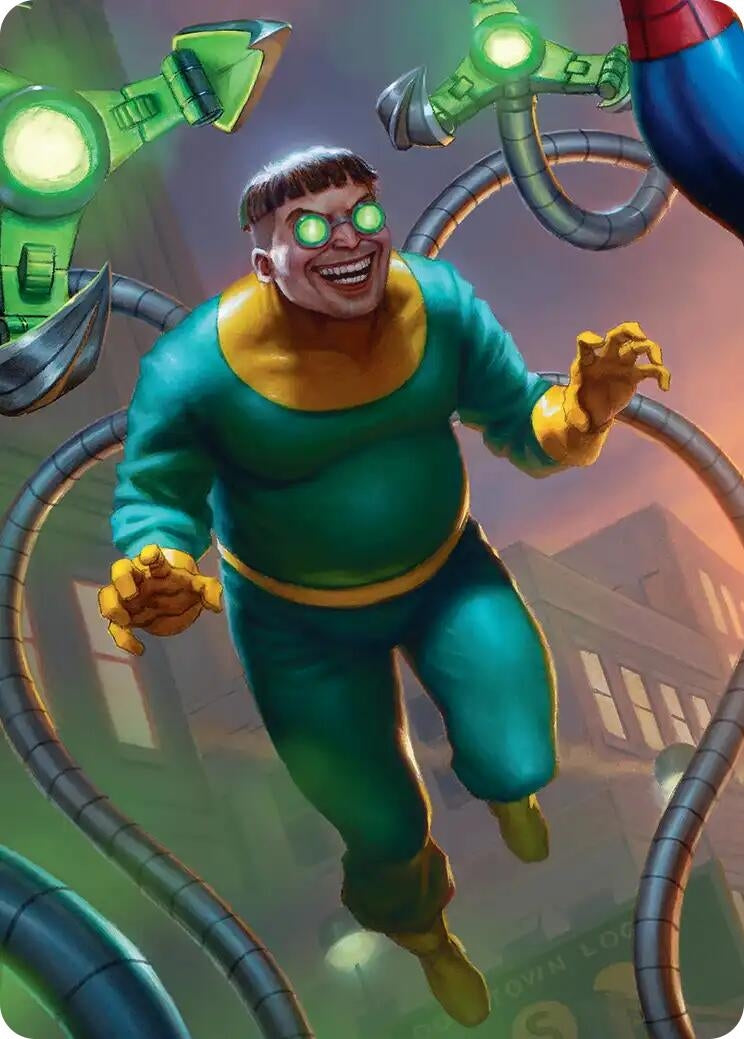 Image for Doc Ock, Evil Inventor Art Card (Marvel's Spider-Man) - Magic: The Gathering