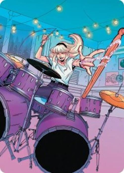 Image for Gwen Stacy Art Card (34/54) (34) (Marvel's Spider-Man) - Magic: The Gathering
