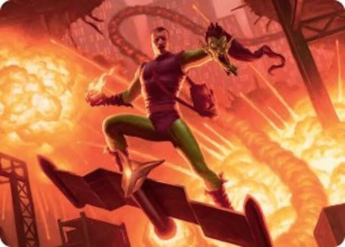 Image for Green Goblin, Revenant Art Card (27) (Marvel's Spider-Man) - Magic: The Gathering