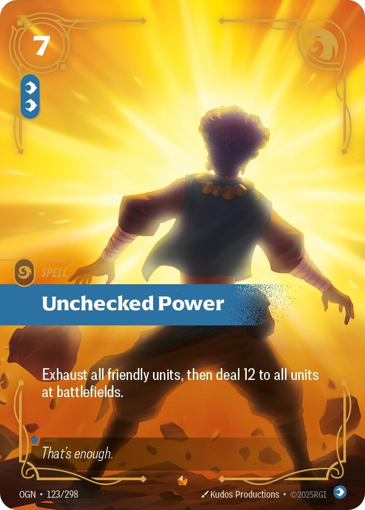 Unchecked Power (123/298) (Origins)