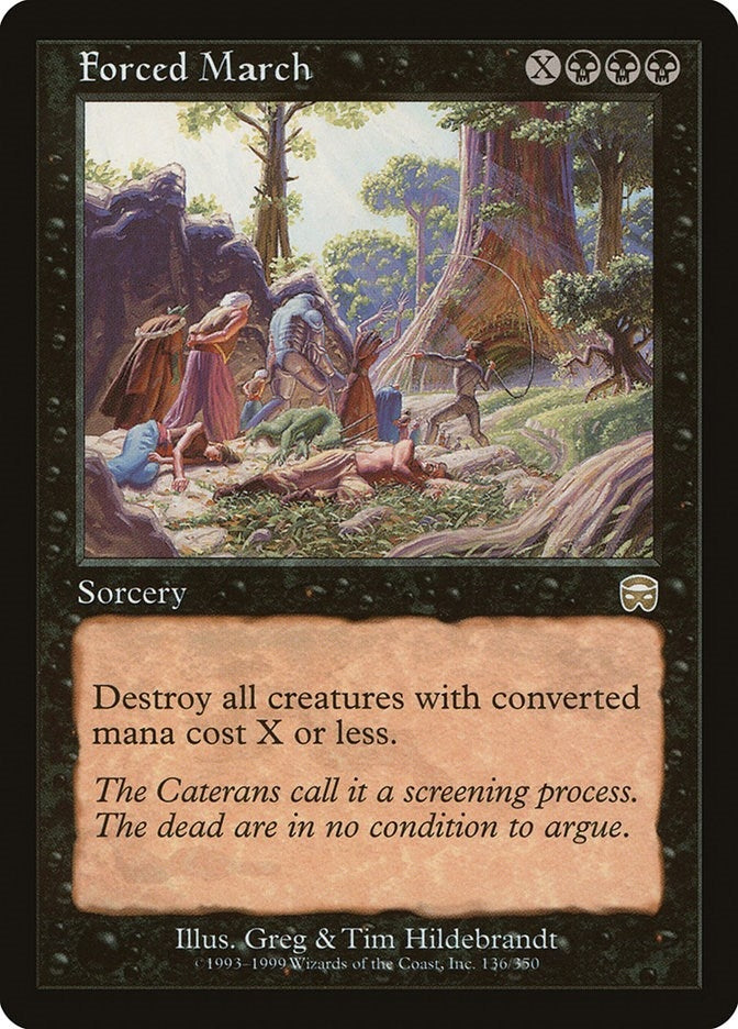 Image for Forced March (136) (Mercadian Masques) - Magic: The Gathering