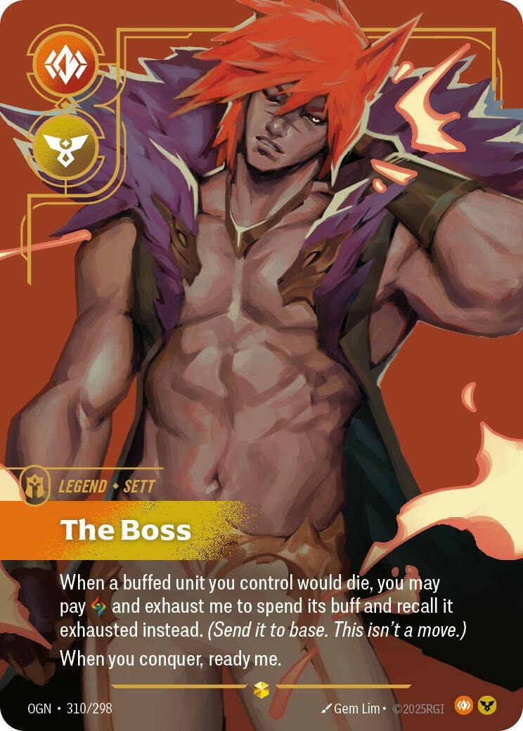 Sett - The Boss (Overnumbered) (310/298) (Origins)
