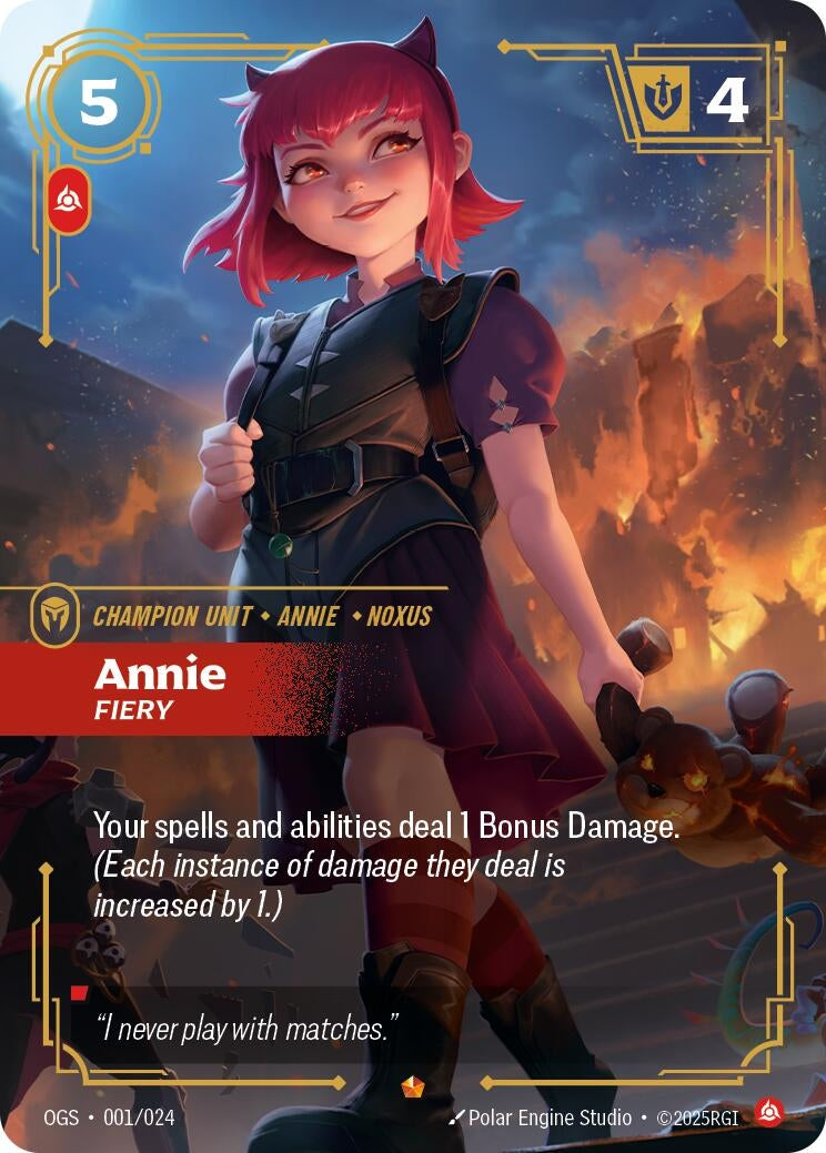 Annie - Fiery (001/024) (Origins: Proving Grounds)