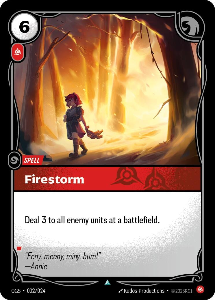 Firestorm (002/024) (Origins: Proving Grounds)