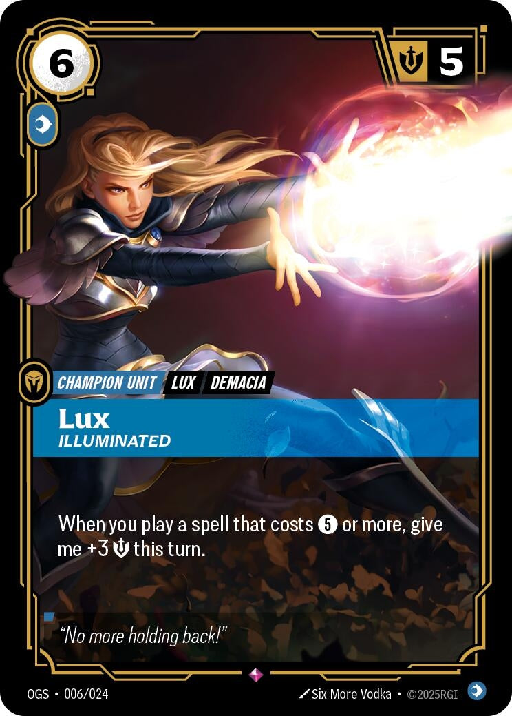 Lux - Illuminated (006/024) (Origins: Proving Grounds)